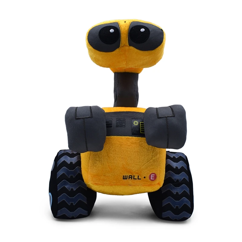 30cm 2 размера, WALL-E из мультфильма из мягкого плюша, кукла, детские игрушки, Аниме Робот, Walle, мягкая кукла, игрушка для детей, подарок, 25 см, 30 см - Цвет: 30cm