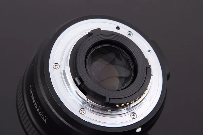 Объектив YONGNUO yn 50 мм F1.8 для камеры Nikon F объектив с автофокусом и большой
