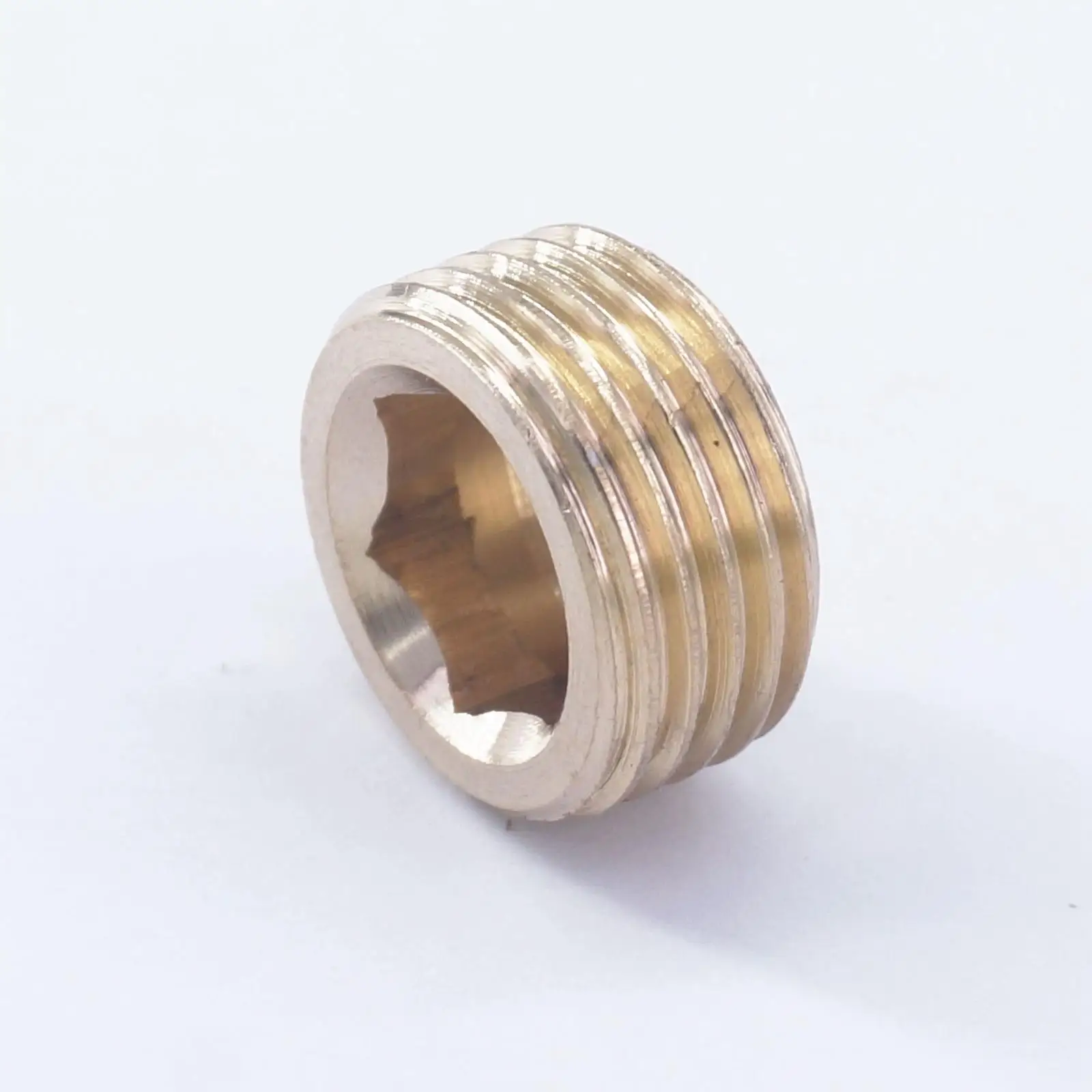 1/2&quot BSPP male Thread Brass Pipe Countersunk Plug Internal hex head socket Allen Head fittings | Обустройство дома