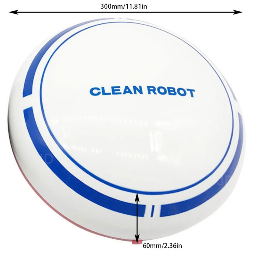 Home Auto Cleaner Robot Microfiber Smart Robotic Mop Floor Corners Dust Sweeper Vacuum | Бытовая техника