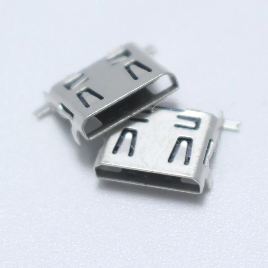 4 шт. SMD USB гнездовой разъем 12-контактный интерфейс передачи данных AF печатная