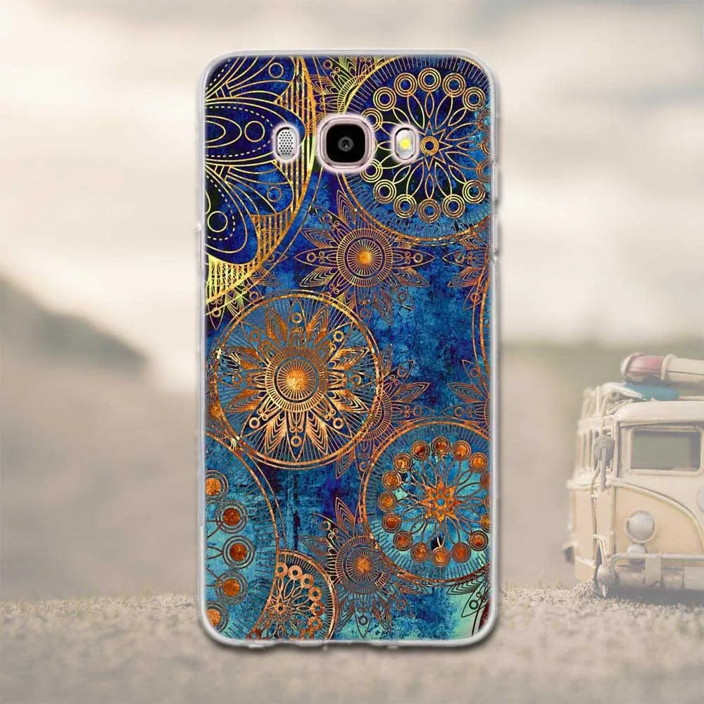 Роскошный мягкий чехол из ТПУ с 3D рельефным принтом для Samsung Galaxy J5 2016 j510 J510F SM-J510F