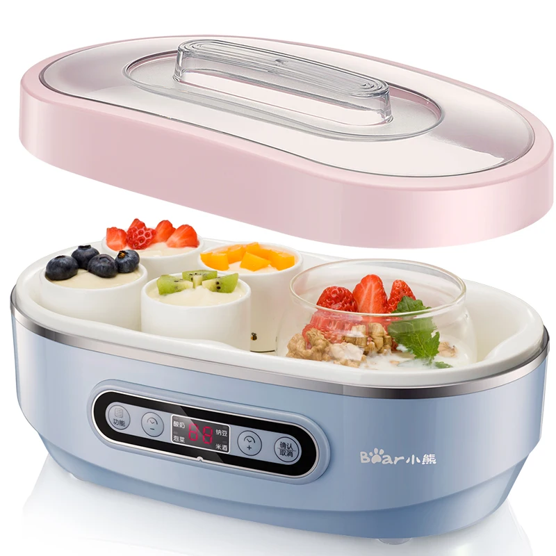 2 шт./партия фарфоровая чашка для йогурта терморегулятор кухонный прибор|bear yogurt