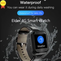 classical elder smart watch 4g gps wifi tracking video call waterproof sos voice chat old men women gps watch care for elderly