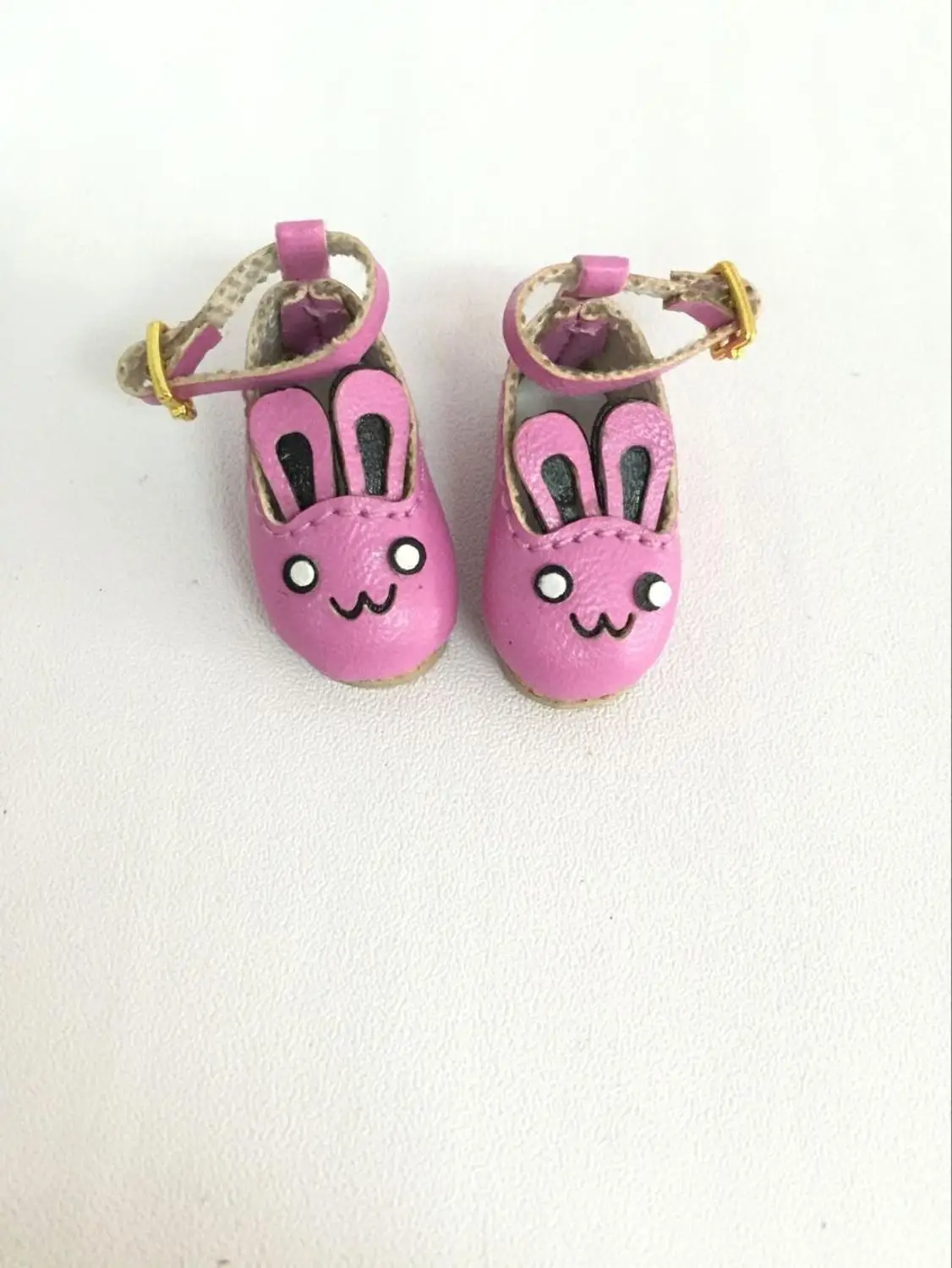 Обувь для кукол blyth 2,8 см кролик - Цвет: rose red 1