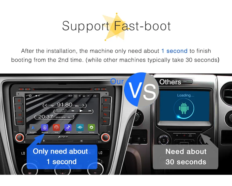 Тыквы 2 Din " Android 8,0 автомобильный DVD плеер GPS; стереооборудование для автомобиля для VW/Skoda/Passat FM Радио Rds ноутбук с высокой скоростью работы и Wi-Fi 4G DAB+ OBD2 головное устройство