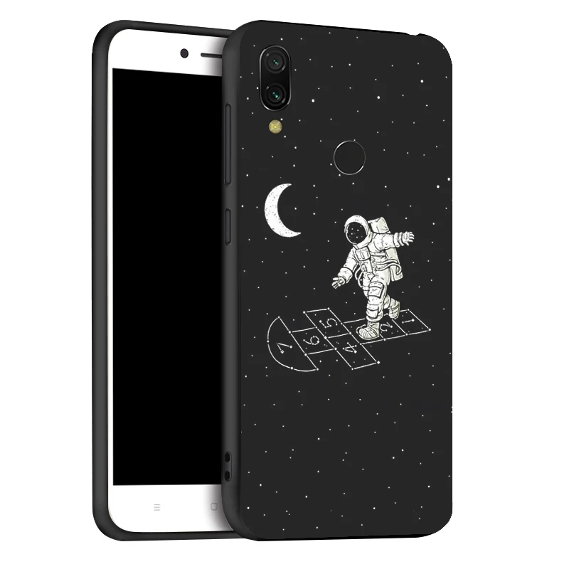 x057 Ojeleye Модный черный силиконовый чехол для Xiaomi Redmi 7 Чехол для Xiaomi Redmi Note 7 8 S2 Note 5 Pro 5a Prime чехол - Цвет: x057