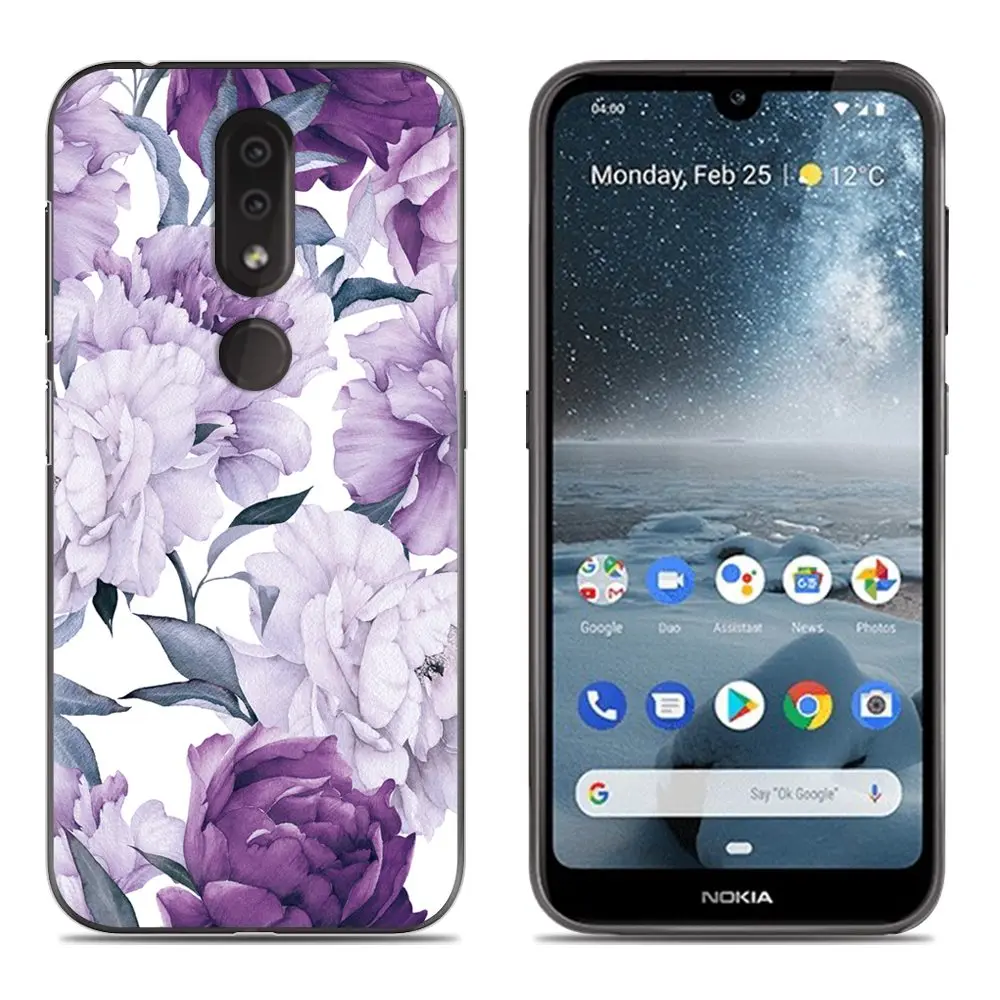 5 Мягкий чехол для телефона для Nokia 4,2 цветной крутой дизайн ТПУ силиконовый чехол для задней панели телефона - Цвет: 5