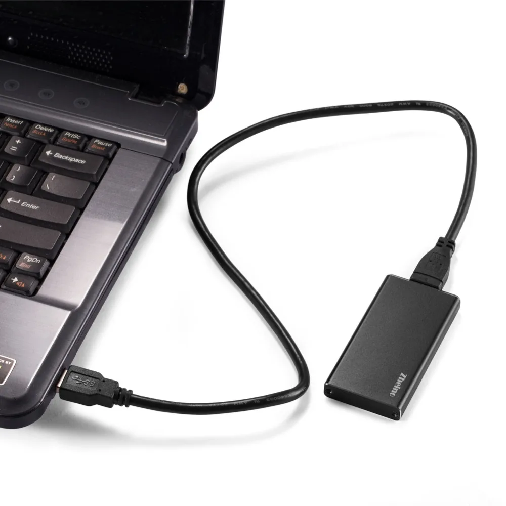 Zheino P3 120 ГБ SSD USB3.0 внешний Алюминий чехол Супер Скорость с MSATA твердотельный