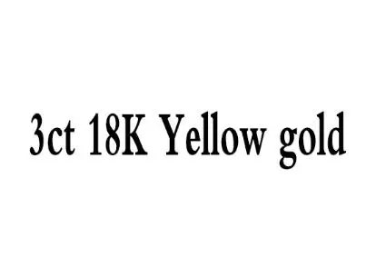 18K yellow gold 3ct 0.22ctw круглой огранки обручение Кольцо Halo 14 К белого золота Solitaire Малый Размеры Diamond для невесты ювелирные украшения - Цвет камня: 18K yellow gold 3ct