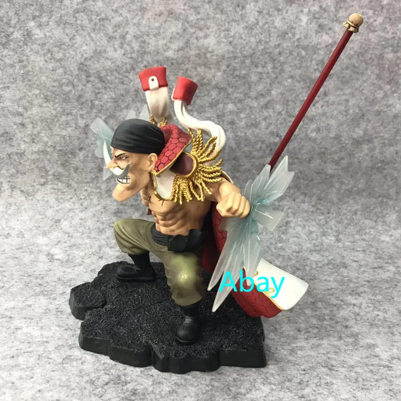 8&quot One Piece White beard Edward Newgate Four Emperors Whitebeard Pirates The GK Statue Small Gift PVC Action Figure Toy BOX J260 | Игрушки
