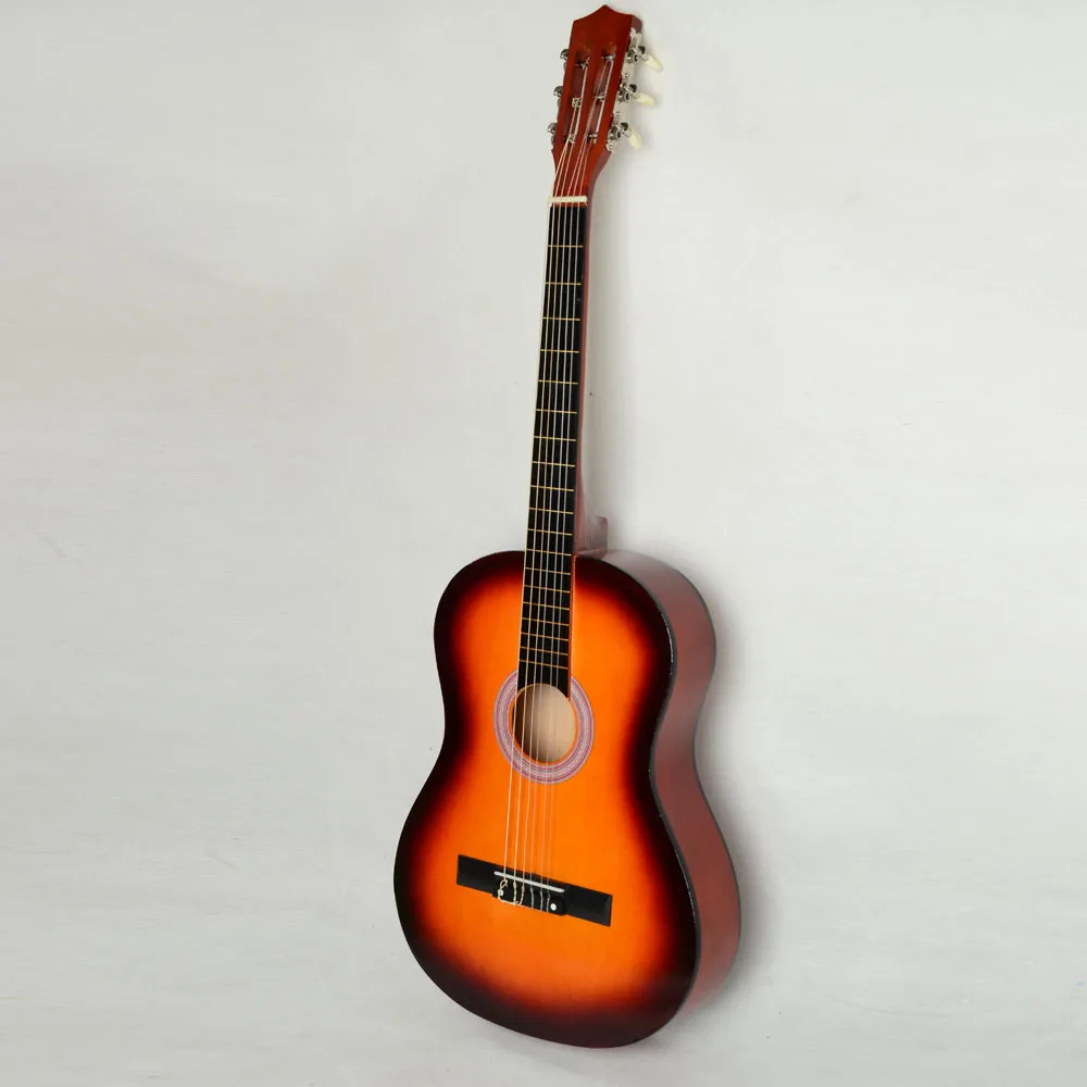 38-дюймовые акустические гитары с вырезом плектровые Классические для учеников