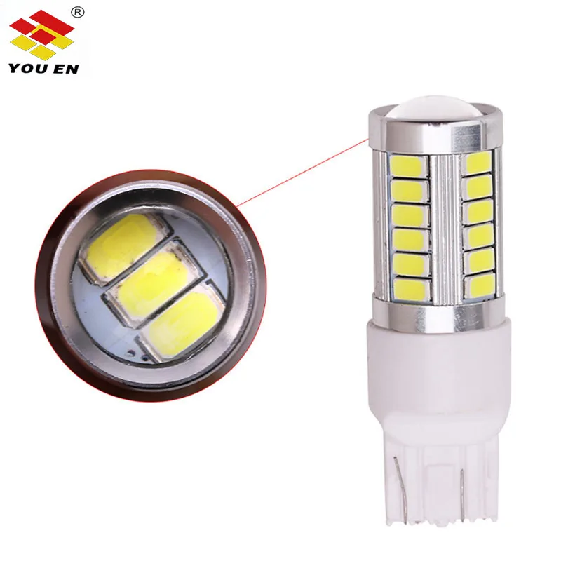YOUEN T20 7440 W21W 7443 W21/5 W 5630 5730 SMD 12V 2,76 W 8000K белый красный желтый Автомобильный задний светодиодный светильник