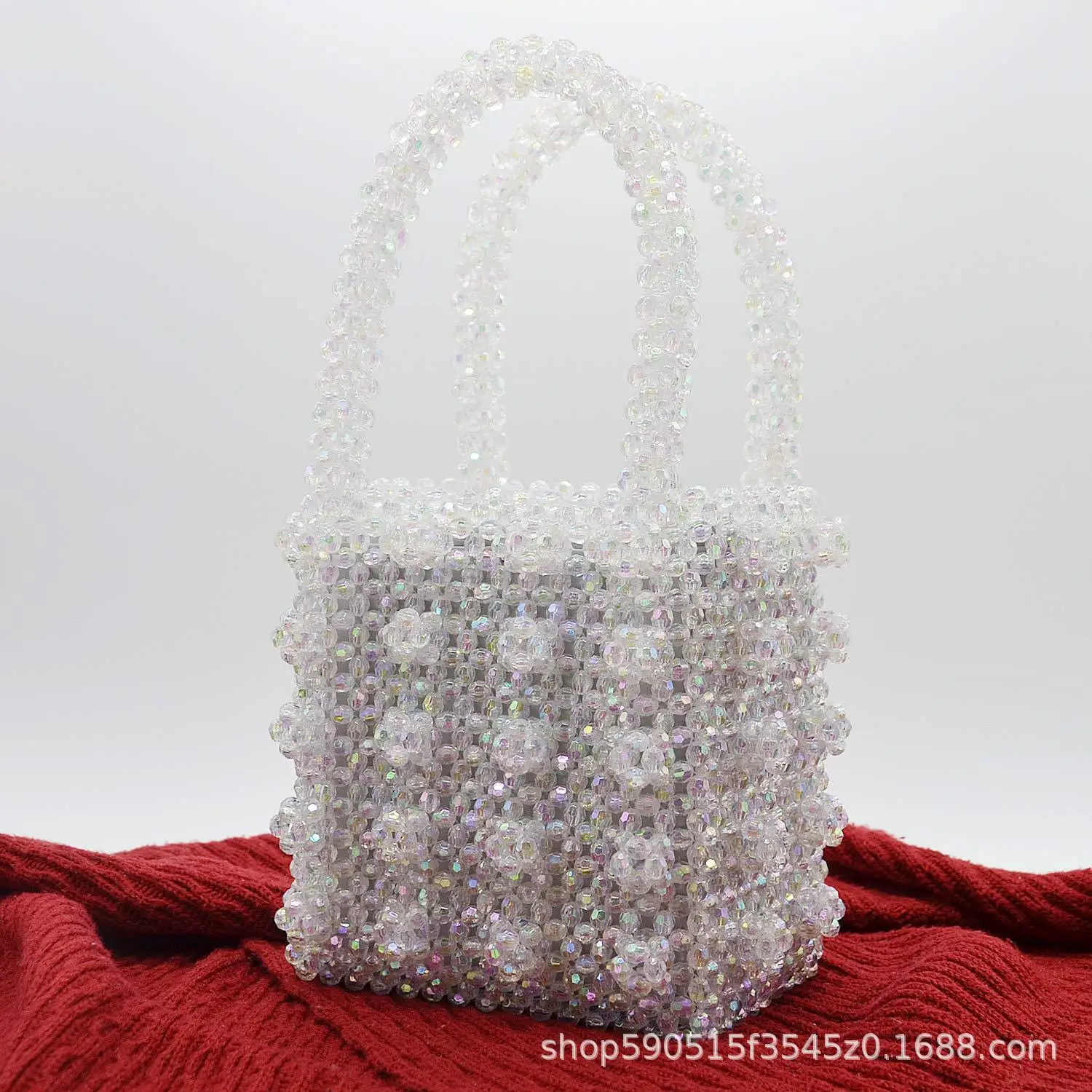 Брендовые жемчужные сумочки ручной работы для женщин сумки с кристаллами