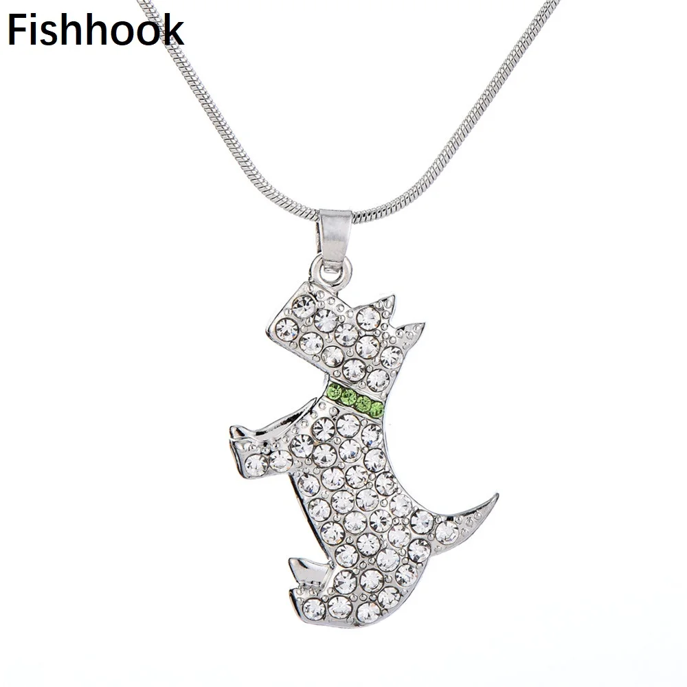Женский цельный кулон скотти серебро 2020 пробы|jewelry necklace|pendant jewelrydog pendant |