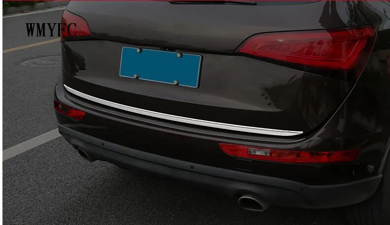 Стайлинг автомобиля внешняя отделка из нержавеющей стали для заднего багажника