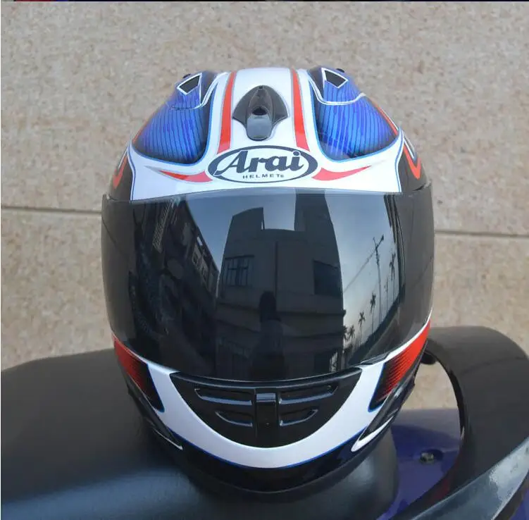 Горячая распродажа! Arai шлем rx7-top RR5 мотоциклетный шлем гоночный шлем полнолицевой емкостный мотоциклетный, емкостный