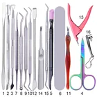 Профессиональный инструмент для удаления кутикулы из нержавеющей стали, инструменты для дизайна ногтей своими руками