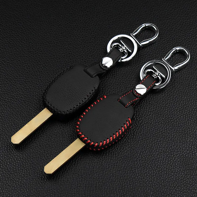 Классический Дизайн чехол для автомобиля из натуральной кожи стильный брелок