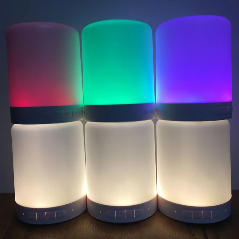 Ночник Bluetooth динамик портативный беспроводной сенсорное управление красочная