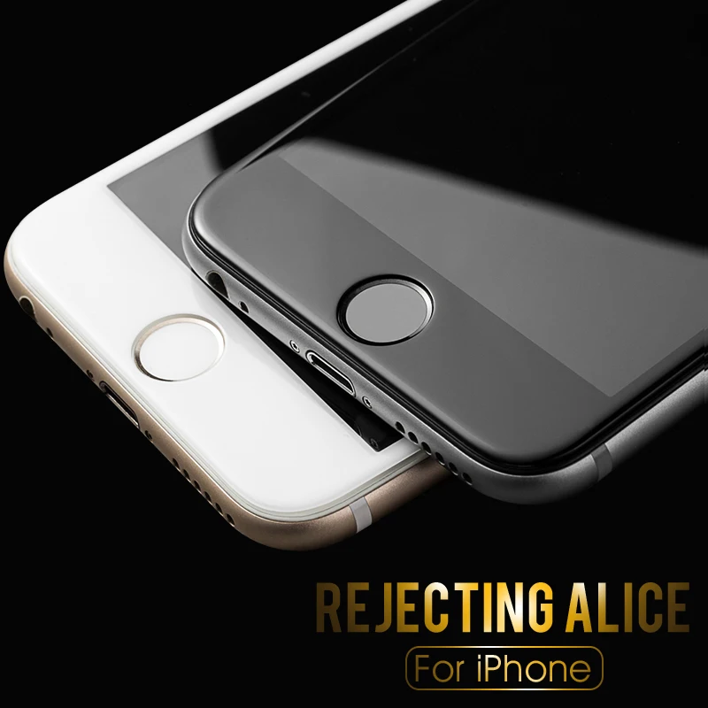 5D закаленное стекло для iPhone 6 6S Plus 7 8 X защита экрана защитное стекло изогнутые края для iPhone 8 7 Plus X пленка