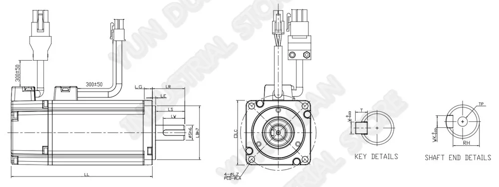 Дельта A2 400 W абсолютный датчик положения мотор 220 V 1.27Nm 3000 об/мин 60 мм ASD-A2-0421-L ECMA-CA0604RS сервопривода переменного тока Наборы с 3 м кабель