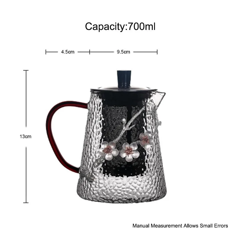 Творческий термостойкие Стекло Чай горшок 304 Нержавеющая сталь фильтр китайский