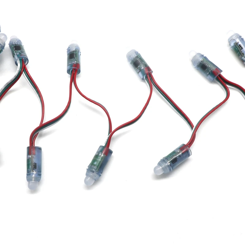 SZYOUMY 500PCS 12mm WS2811 1903/2811 IC RGB Led Module String Waterproof DC 5V Digital Full Color LED Pixel Light | Освещение