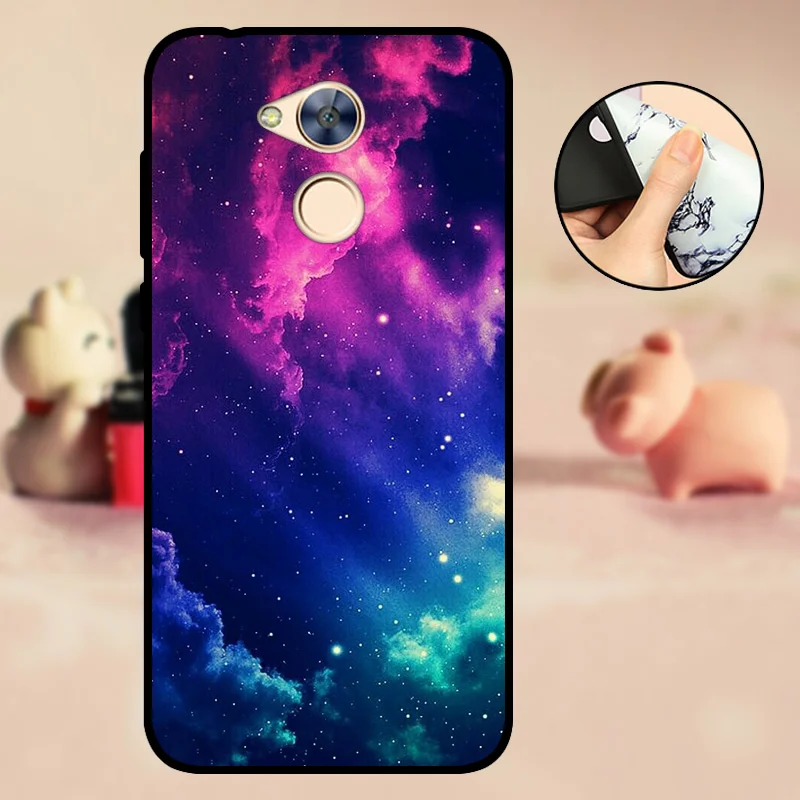 Чехол для Honor 6A чехол с рисунком Huawei телефонный силиконовый Honor6A задняя крышка из