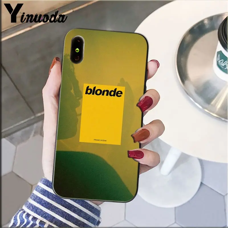 A7 Yinuoda рисунок Frank Ocean на заказ фото мягкий чехол для телефона для Apple iPhone 8, 7, 6, 6S Plus, X XS Макс 5 5S SE XR Чехол для мобильного телефона - Цвет: A7