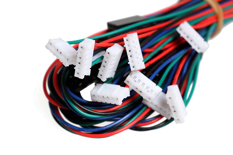 SWMAKER 1 шт. NEMA 17 шаговый двигатель Кабельная линия 4Pin DuPont головка широкий провод мотор соединительный кабель