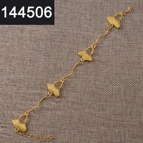 144506 Anniyo длина 21 см фоны птица билум браслеты с подвесками для женщин/девочек-подростков, ювелирные изделия в стиле Papua New Guinea, подарок на день рождения#144506 - Окраска металла: 144506