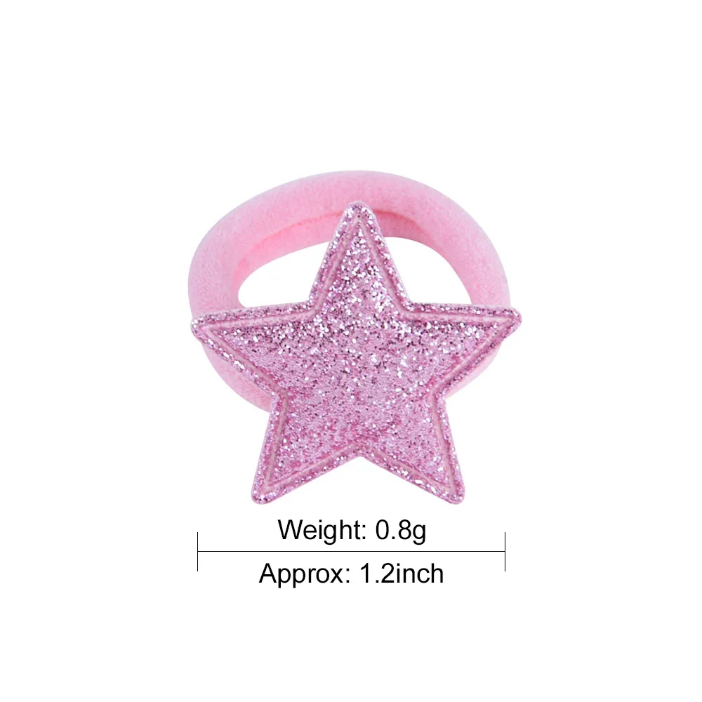 2 шт./лот Корона Звезда принцесса эластичные повязки для волос девочек бутик