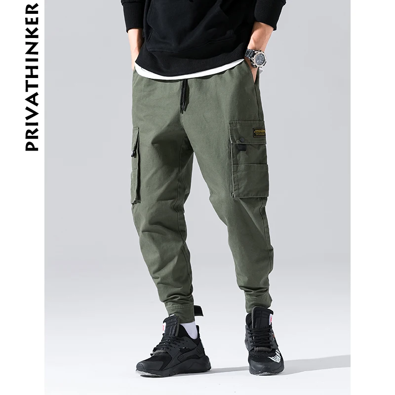 Privathinker для мужчин толстые камуфляжные джоггеры брюки девочек 2018 s хип хоп карман