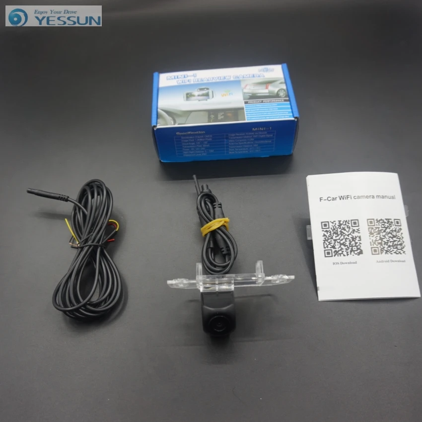 YESSUN Автомобильная камера заднего вида WIFI для ford focus Sedan 2 3 C Max HD номерной знак