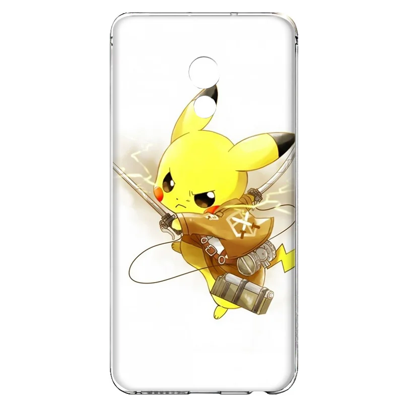 Gerleek для костюмированной вечеринки по японскому аниме мультфильм pikachues горячий Печатный чехол для телефона для MEIZU M6S M6 M3S M3 M5 M5S M5C мини Чехол