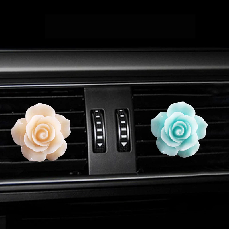 Роза автомобильная розетка для кондиционирования воздуха аксессуары интерьера