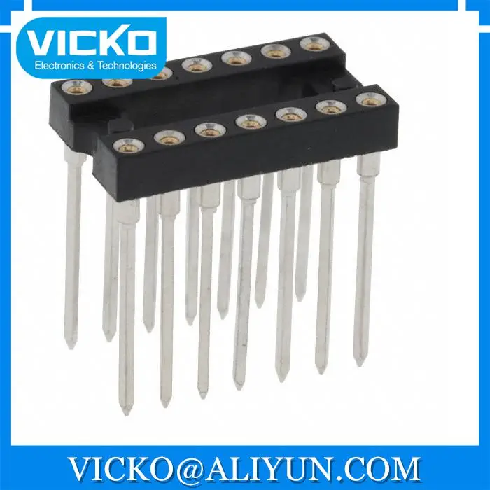 [VK] 123-93-314-41-001000 CONN IC DIP РАЗЪЕМ 14POS ЗОЛОТО | Обустройство дома