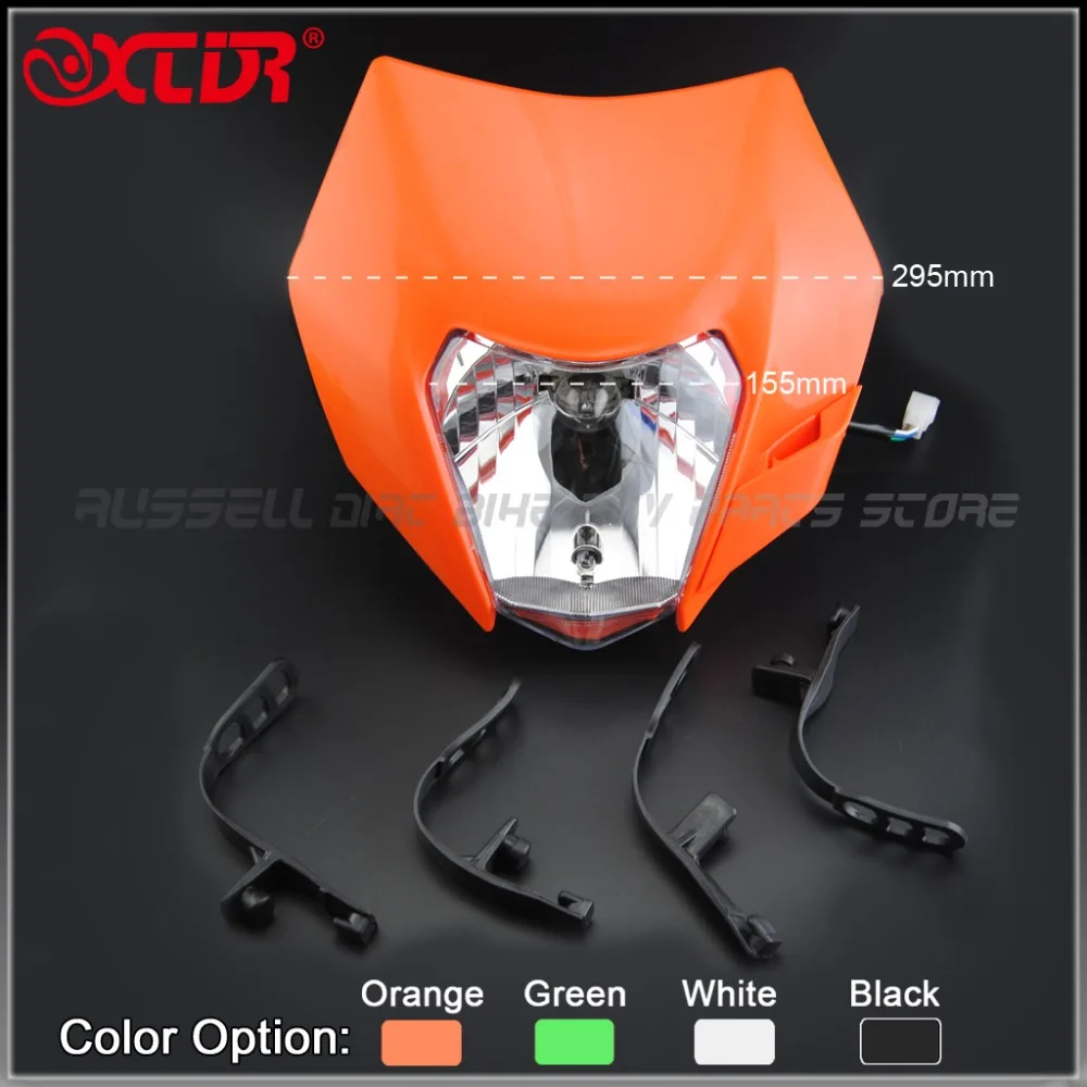 Фары головного света мотоцикла для KTM SX EXC XCF SXF SMR Street Fighter Supermoto Motocross 2016|head light