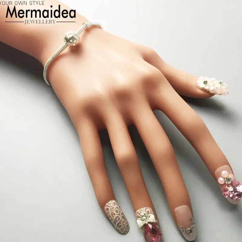 Новое поступление посеребренные бусины шармы Fleur De Lis подходят к оригинальному