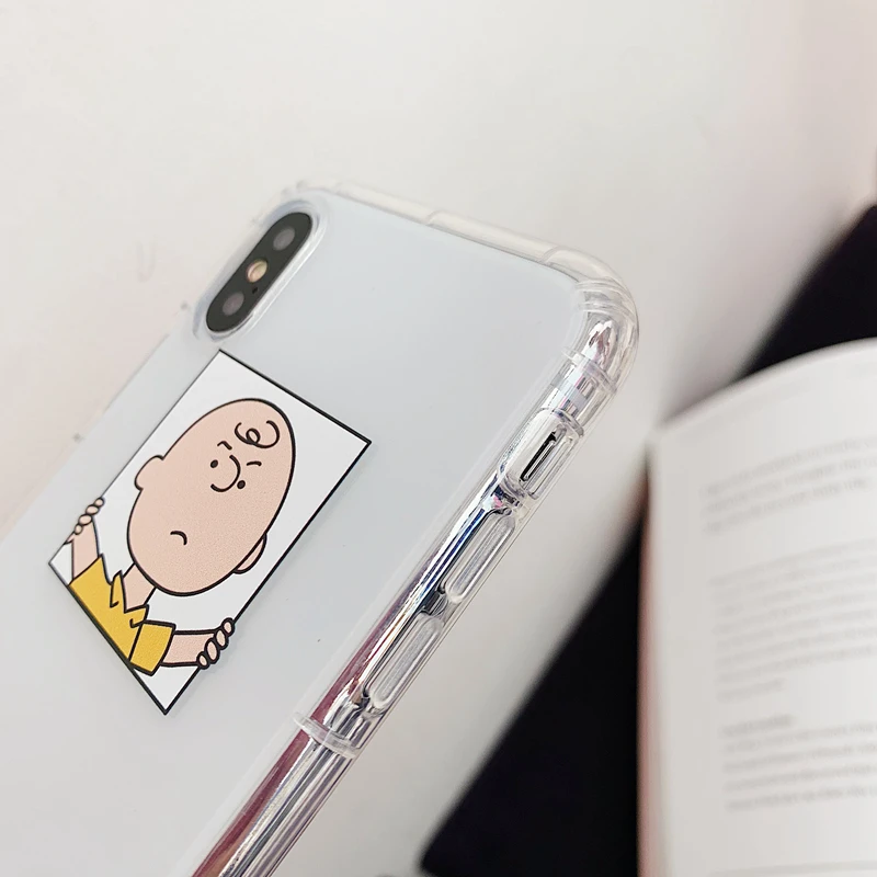 Мультяшный чехол для телефона с принтом &quotCharlie Happy Birthday&quot iPhone 6 S 7 8 Plus X XS Max XR милый