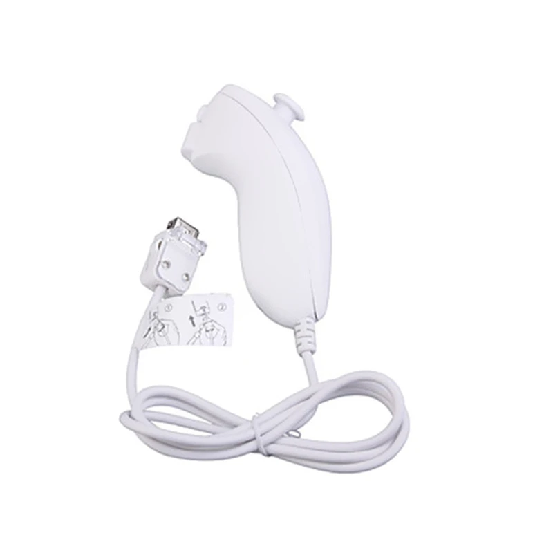 2 в 1 беспроводной пульт дистанционного управления для Nunchuk nintendo wii Встроенный Motion Plus геймпад с силиконовый чехол датчик движения