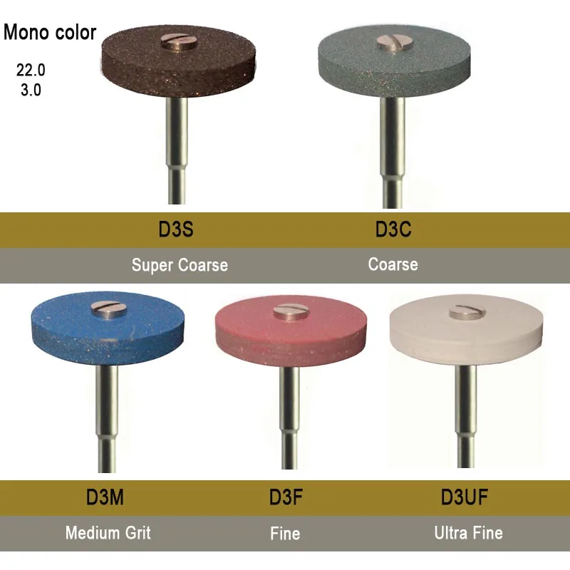 5 шт./кор. диск для резки и полировки зубных алмазов с помощью грубых тонких