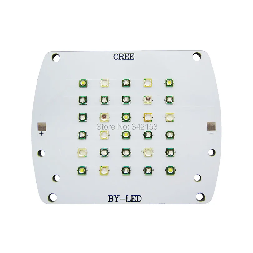 Topledlight DIY аквариумная рыба светодиодная лампа комплект Cree + светодиод Epileds 60 Вт