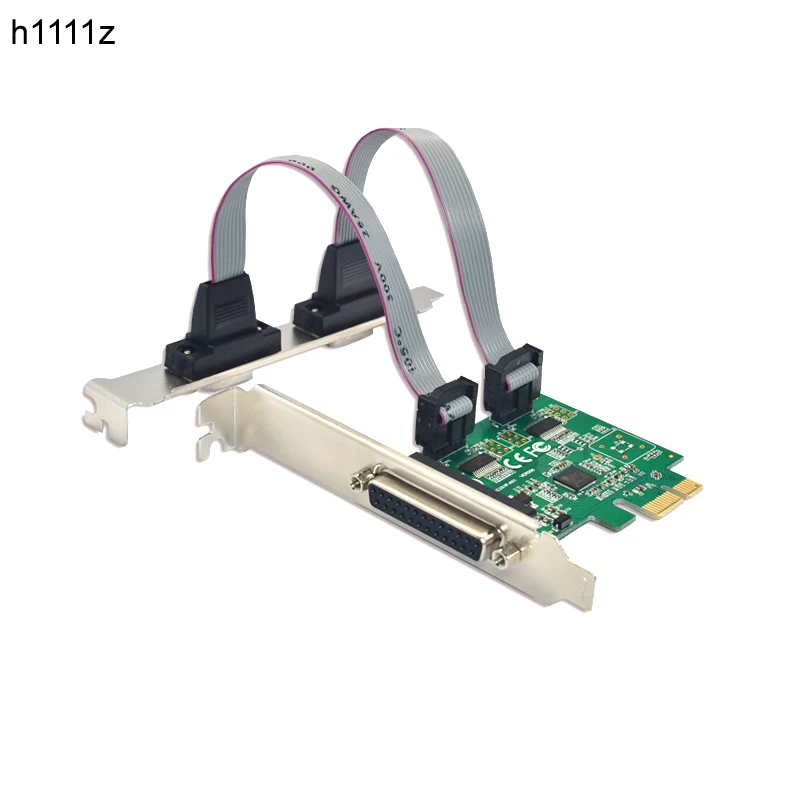 Плата расширения RS 232 адаптер PCI Express 1x компьютерные компоненты PCIE X1 PCI-E карта для