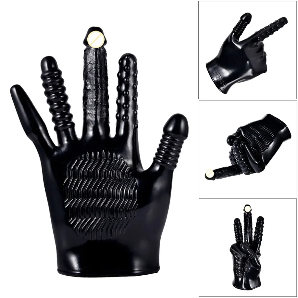 Premium Quality Female Clitoris Vibrating Masturbate Hand Glove Vagina Stimulation Massage Toy |