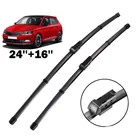 Передние щетки стеклоочистителя Erick's LHD для Skoda Fabia MK3 2015 2016 2017 2018 2019, лобовое стекло, переднее стекло 24 