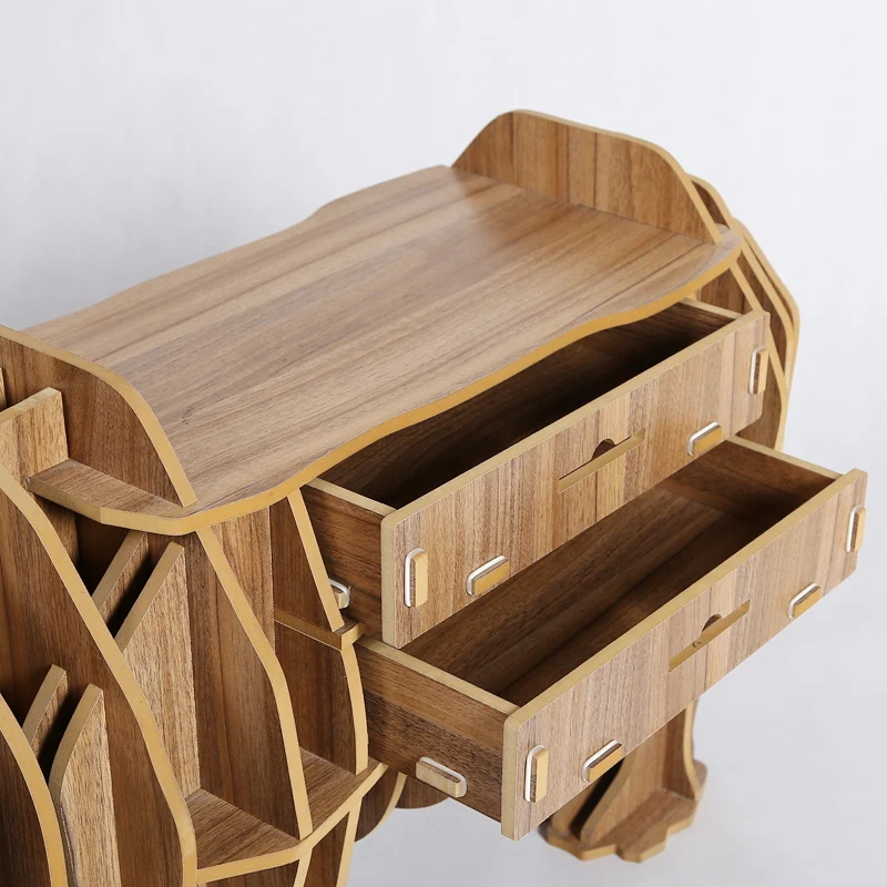 Высококачественный креативный Настольный столик со стразами деревянная