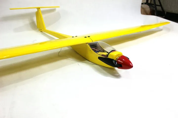 DIY пробкового дерева rc планер самолет