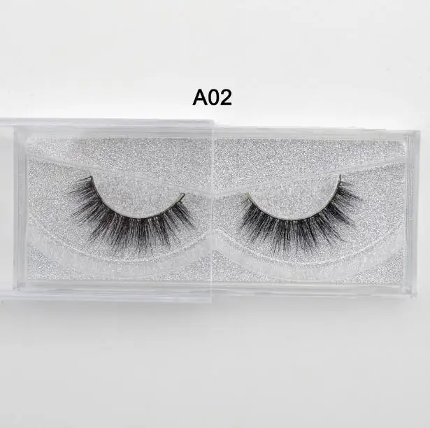 visofree A02 Visofree ресницы 3D норковые ресницы длительные норковые ресницы естественное драматическое объемное наращивание ресниц Накладные ресницы A21 - Цвет: visofree A02